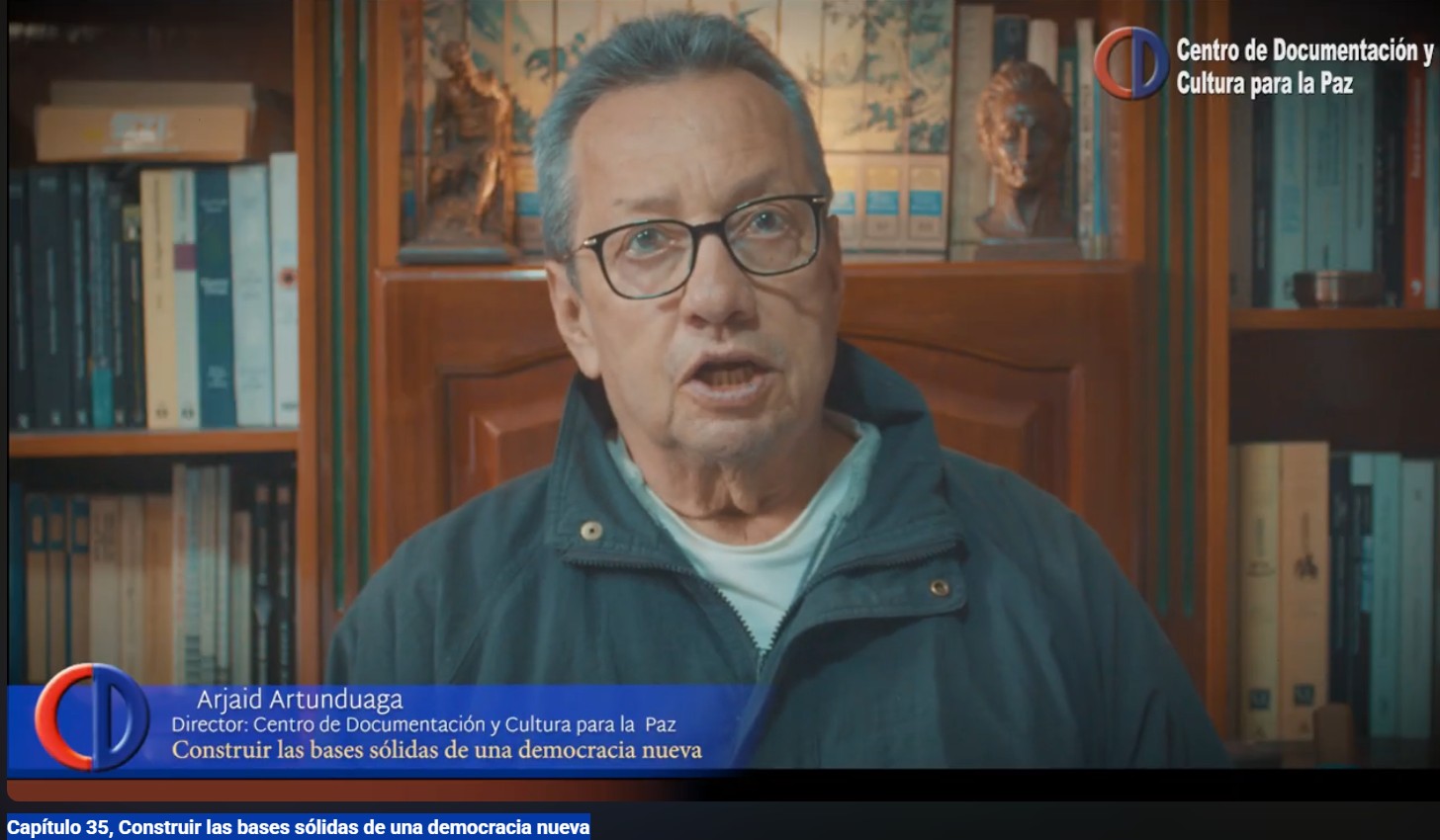 Capítulo 35, Construir las bases sólidas de una democracia nueva